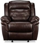 Cooper Leather Rocker Recliner - Brown