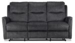 Grayson Reclining Sofa - Charcoal