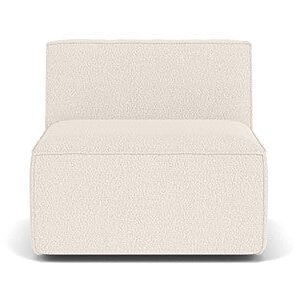 Dane 1 Seater Center Couch. Maya Cream