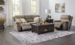 Roarke Reclining Sofa - Silver Grey