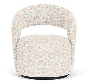 Judi Chair. Maya Cream. Swivel Base