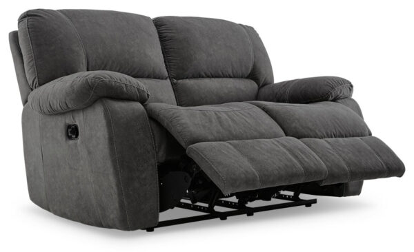 Peyton Reclining Loveseat - Grey