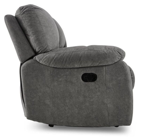 Peyton Reclining Loveseat - Grey