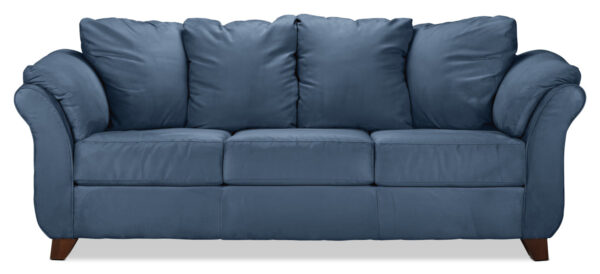 Collier Sofa and Loveseat Set - Cobalt Blue